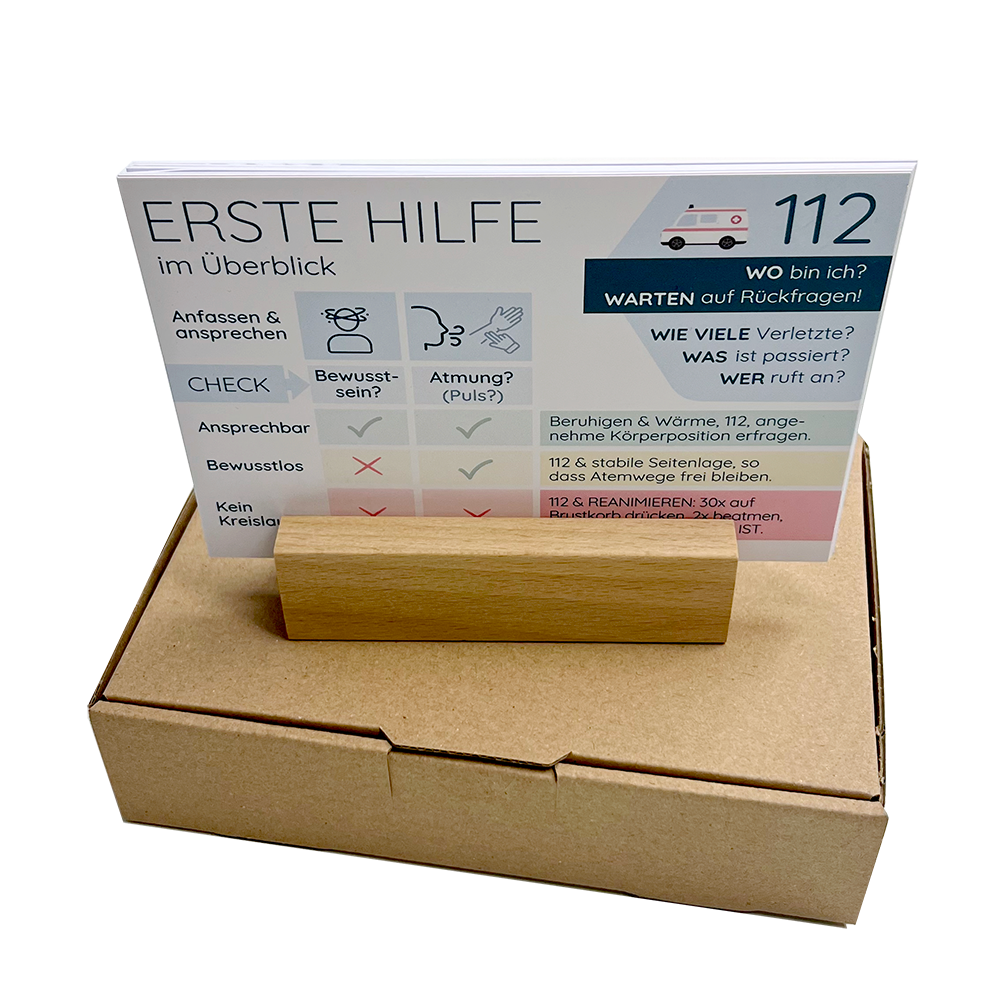 Erste-Hilfe-Karten
