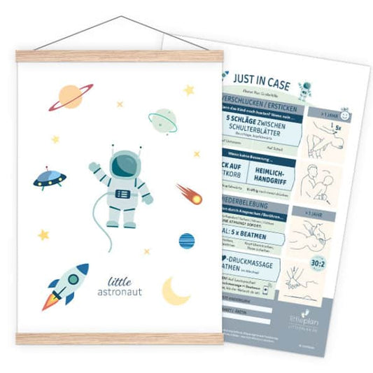 littleastronaut Erste-Hilfe-Poster